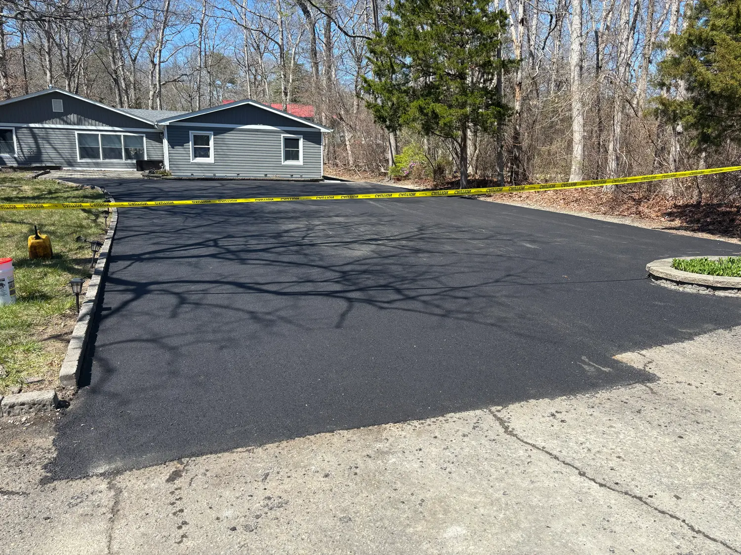 New Driveway Install — GSP Asphalt Paving project